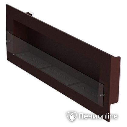 Биокамин ЭкоЛайф Window III Glass black burgundy Арома в Краснодаре